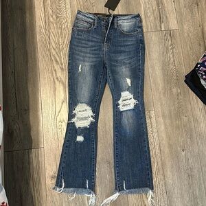 Size 25 risen jeans brand new with tags